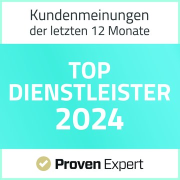 ProvenExpert Top Dienstleister 2024